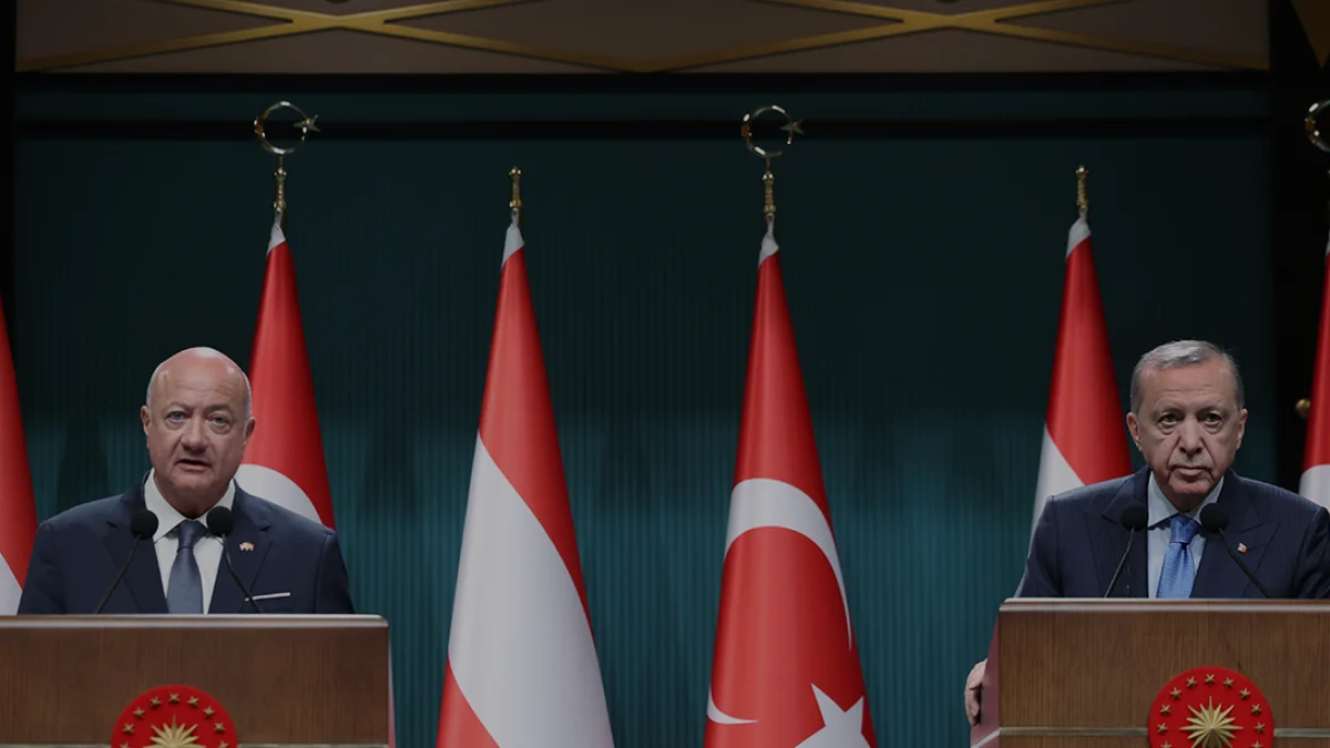 Erdoğan ve Stocker Ankara'da Görüştü Ticaret Hedefi 5 Milyar Dolar