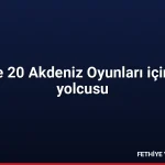 Türkiye 20 Akdeniz Oyunları için İtalya yolcusu